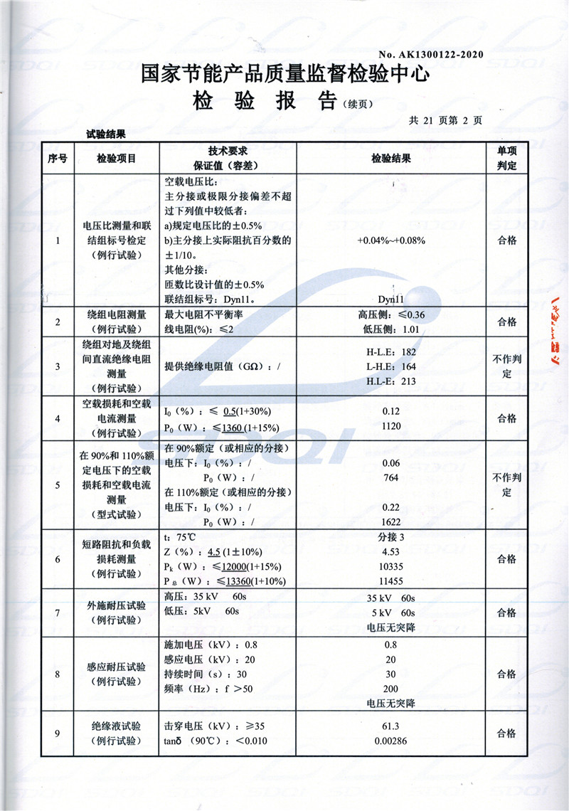 高低压试验报告-S11-1250邵东邵东邵东油浸式变压器-2.jpg